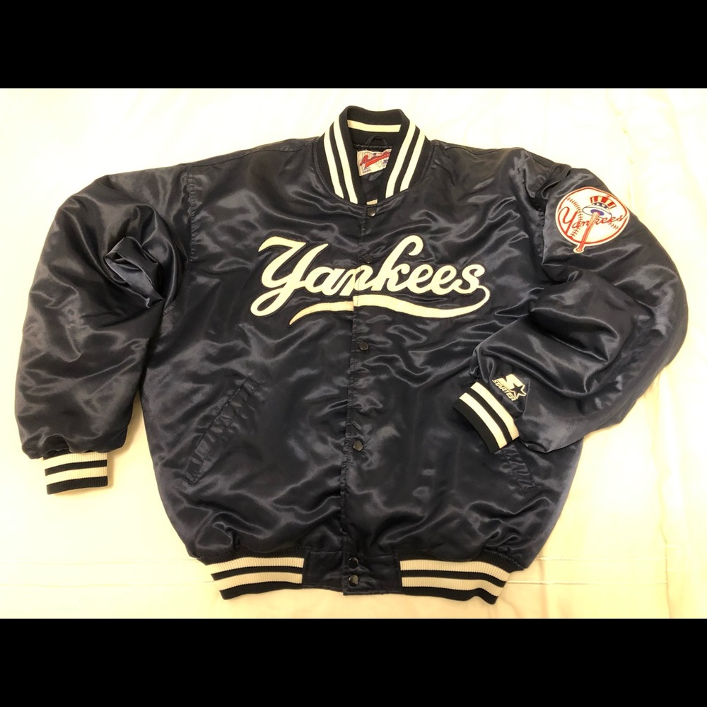 NEW YORK YANKEES x  STARTER VINTAGE SATIN JACKET